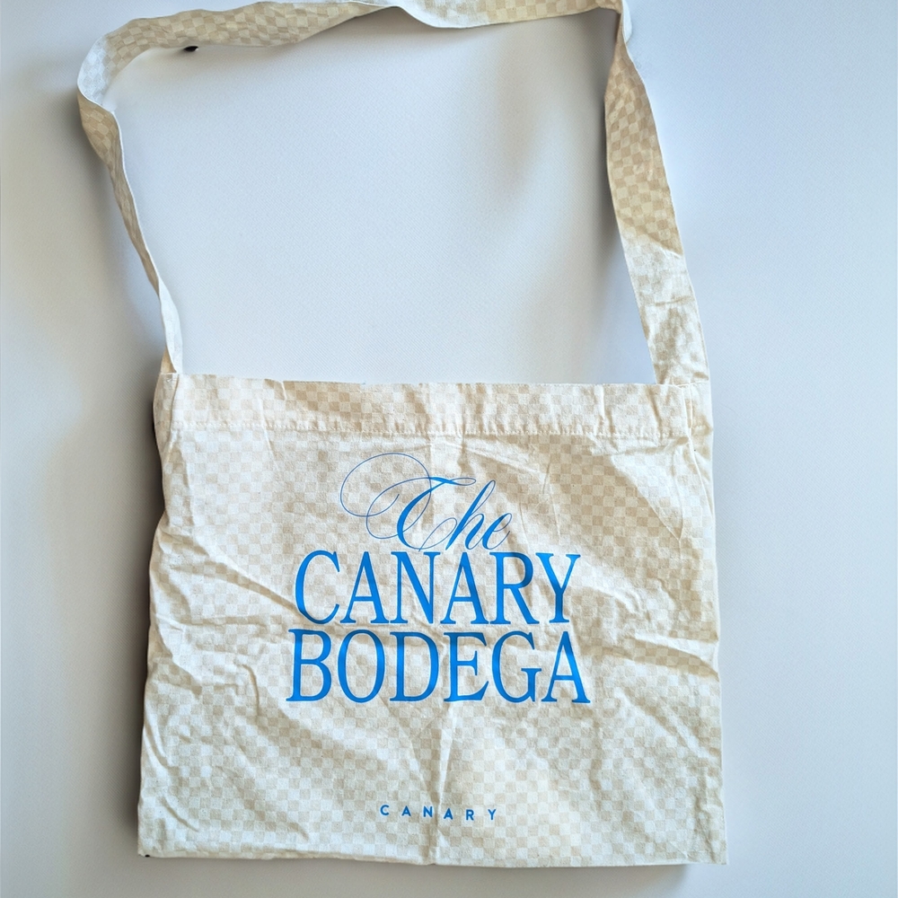 The Canary Bodega Cream Tote Bag